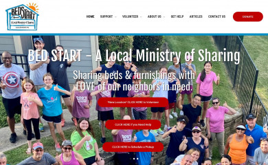 bedstart.org screenshot