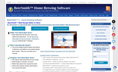 beersmith.com screenshot