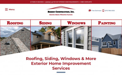 beesonconstruction.com screenshot