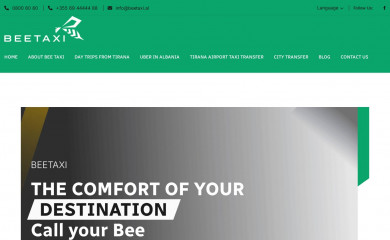 beetaxi.al screenshot