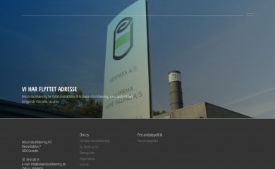 bekaindustrilakering.dk screenshot