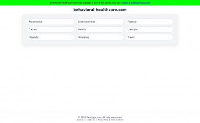behavioral-healthcare.com screenshot