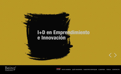 being.cl screenshot