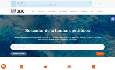 beic.cl screenshot