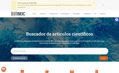 beic.cl screenshot