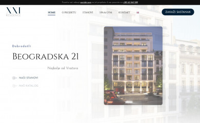beogradska21.com screenshot