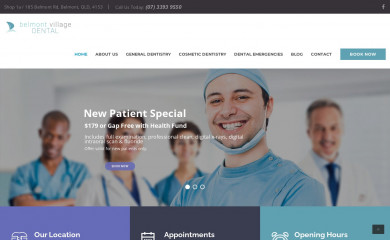 belmontvillagedental.com.au screenshot