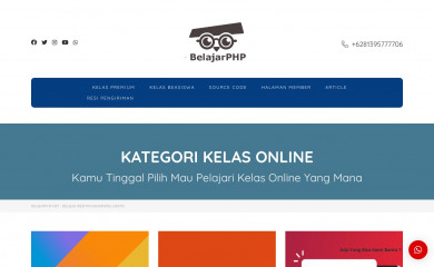 belajarphp.net screenshot