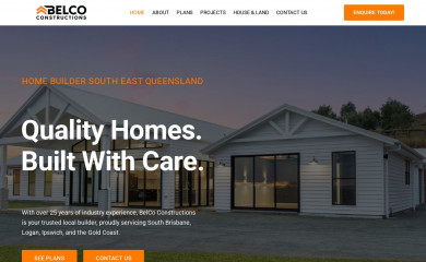 belcoconstructions.com.au screenshot