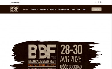 belgradebeerfest.com screenshot