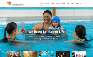 belgravialeisure.co.nz screenshot