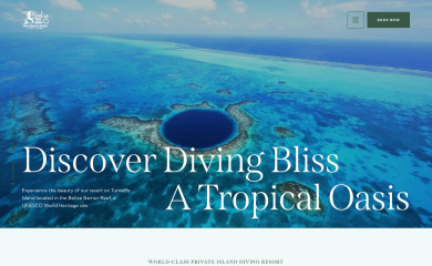 belizedivehaven.com screenshot