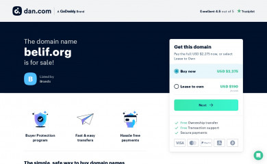 belif.org screenshot