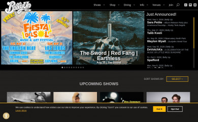 bellyup.com screenshot