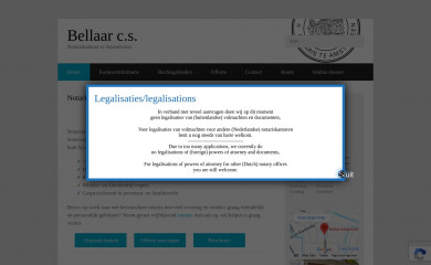 bellaar.nl screenshot