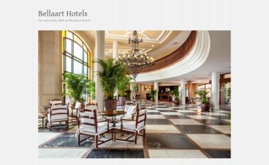 bellaarthotels.com screenshot