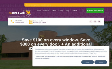 bellarinj.com screenshot
