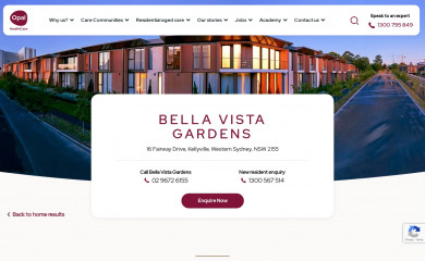 bellavistagardens.com.au screenshot