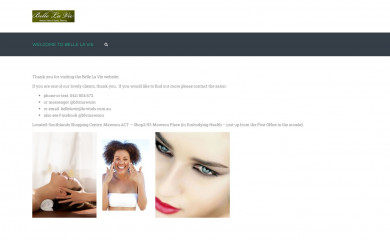 bellelavie.com.au screenshot