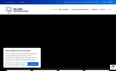 bellemeinformatique.fr screenshot