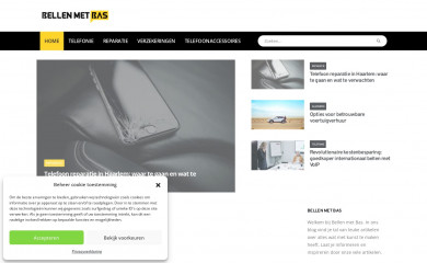 bellenmetbas.nl screenshot