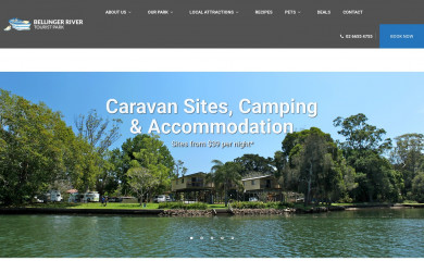 bellingerriver.com.au screenshot