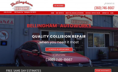 bellingham-autoworks.com screenshot