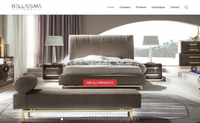 bellissimahome.com screenshot