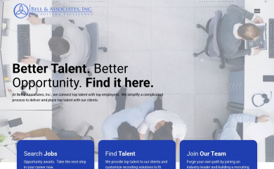 bellsearchfirm.com screenshot