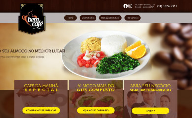 bemcafe.com.br screenshot