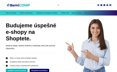 bemicomp.sk screenshot