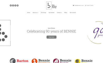 bennie.co.uk screenshot