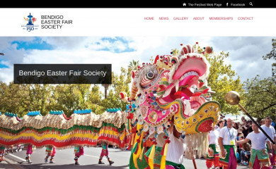 bendigoeasterfairsociety.org.au screenshot