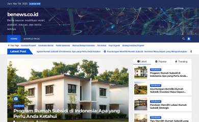 benews.co.id screenshot