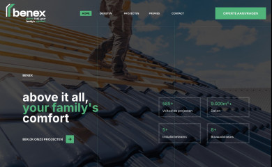 benex.be screenshot