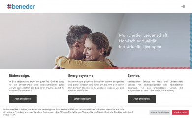 beneder.co.at screenshot
