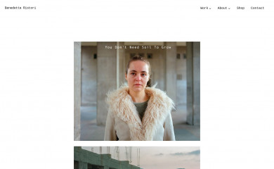 benedettaristori.com screenshot