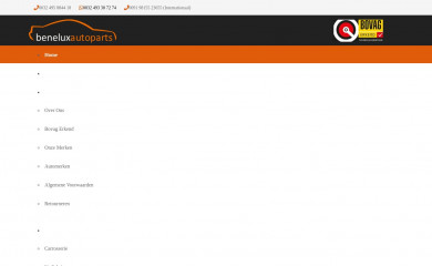 beneluxautoparts.be screenshot
