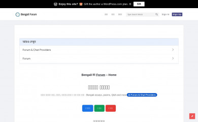 bengaliforum.com screenshot