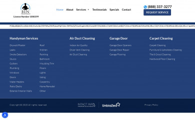 benhandyman.com screenshot