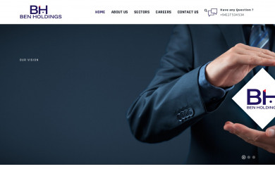 benholdingslk.com screenshot