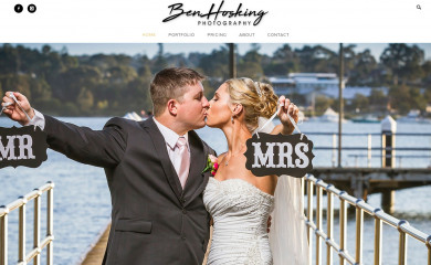 benhoskingphotography.com.au screenshot