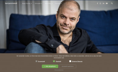 benjaminstoll.com screenshot
