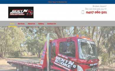 bentandbroke.com.au screenshot