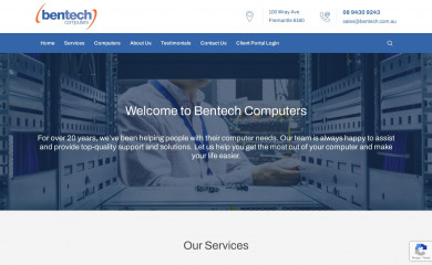 bentech.com.au screenshot