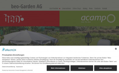 beo-garden.ch screenshot