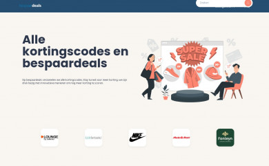 bespaardeals.nl screenshot