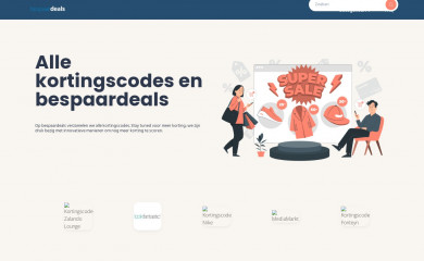 bespaardeals.nl screenshot