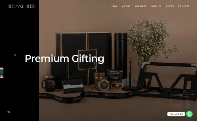 bespokebliss.in screenshot