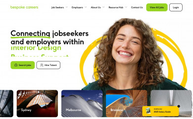 bespokecareers.com screenshot